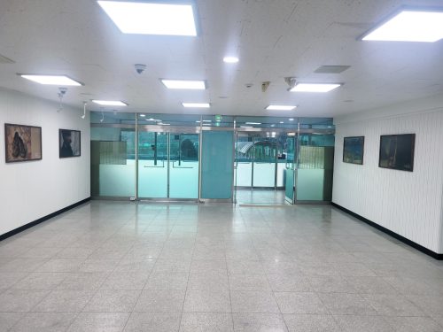 아산 배방중학교 블루캔버스 설치