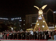 백석대·백석문화대, 크리스마스 트리 점등식