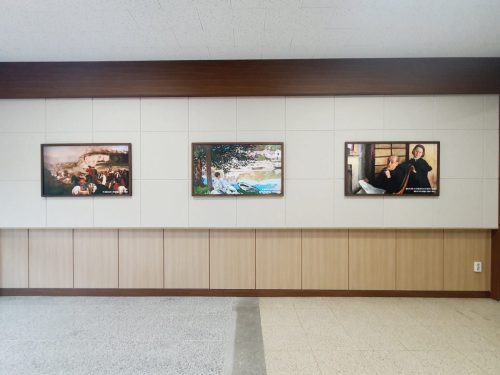 아산 영인중학교 블루캔버스 설치