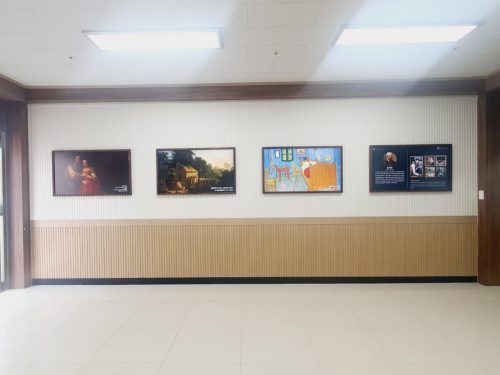 공주 정명학교 블루캔버스 설치
