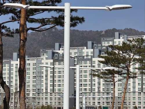 충남도청 보안등